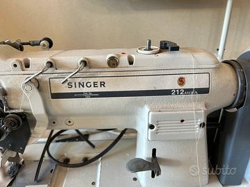 Macchina da cucire doppio ago