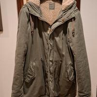 parka in cotone verde salvia Scout tg M imbottito 