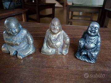 STATUETTE BUDDHA IN BRONZO