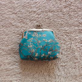 Portamonete con raffigurato mandorlo di Van Gogh