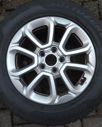 Set 4 cerchi in lega da 16" per  500x