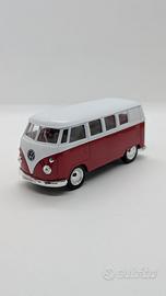 Welly Volkswagen T1 bus 1963 9764 1/34 rosso