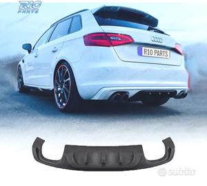 DIFFUSORE AUDI A3 8V 12-16 LOOK RS3