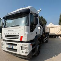 Iveco Magirus 420 Rib Trilat + Gru + Cestello