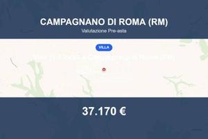 Immobile in asta di 221 m² a Campagnano di Roma