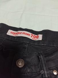 Jeans uomo taglia 48 Carrera 700 nero