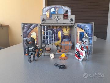 set playmobil scrigno dei cavalieri del lupo 6156