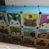 Armadio modulare in 12 box