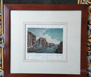 Vecchia acquatinta Venezia
