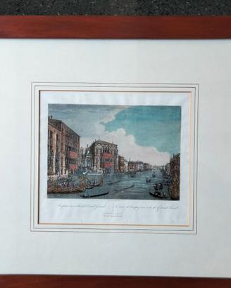 Vecchia acquatinta Venezia