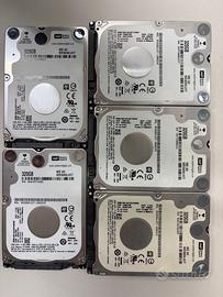 KIT 5x HDD 2,5" 320GB WD3200LUCT SATA