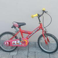 bici pompieri per  bambini
