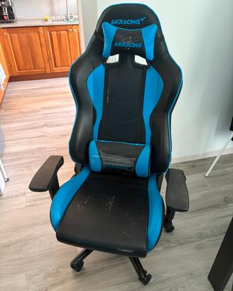 Sedia Gaming AKRacing - Core SX Blu