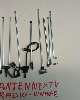 Antenne telescopiche per TV e Radio