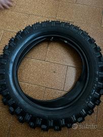 Ruota gomma + camera d’aria