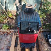 Stufa a legna a colonna