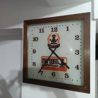 Orologio pubblicitario parete caffè Morganti bar