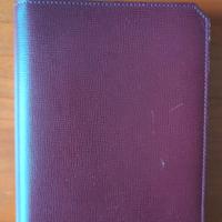 Rubrica vintage in pelle Valextra