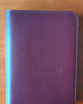 Rubrica vintage in pelle Valextra