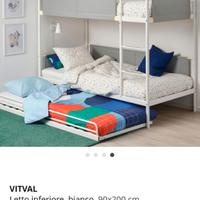 Letto estraibile singolo Vitval