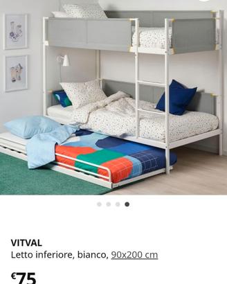 Letto estraibile singolo Vitval