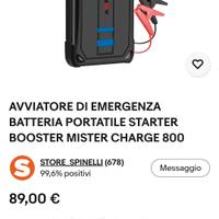 Awelco booster mister charge 800