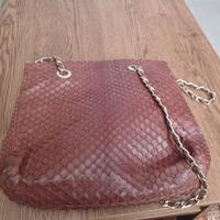 Borsa da donna vintage pelle serpente
