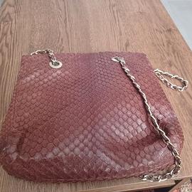 Borsa da donna vintage pelle serpente