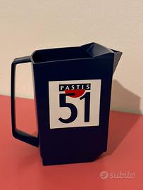 Caraffa pubblicitaria Pastis 51, plastica vintage