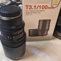 obiettivoSamyang T3.1 VDSLR ED UMC Macro x fujifil