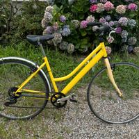 Bici da donna gialla