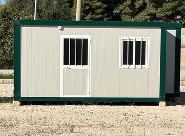 BOX Prefabbricato Ufficio Spogliatoio 5,5 x 2,5 co