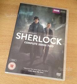 Cofanetto dvd hd Sherlock Holmes BBC stagione 2 cd