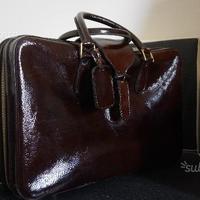 RIBASSATO. VALIGIA PELLE VINTAGE - pefetta