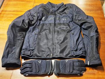 Giacca Dainese Air Frame D1 Tex tg. 50 con guanti