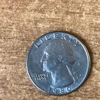Quarter dollar 1980