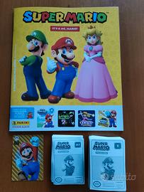 Album completo figurine Super Mario It Is me.