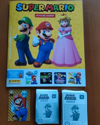 Album completo figurine Super Mario It Is me.