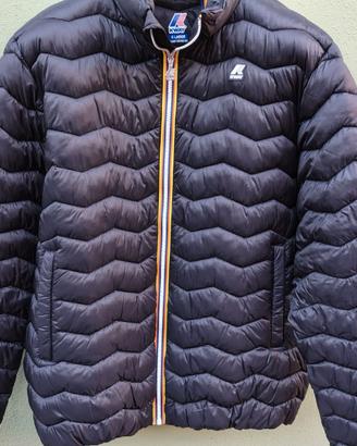 Piumino K-way nero taglia XL