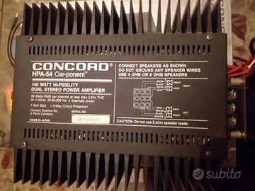 Amplificatore caraudio Concord