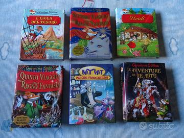 Lotto di 5 libri di geronimo stilton   1