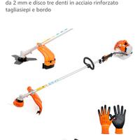 AMC Decespugliatore a scoppio multifunzione 2 in 1
