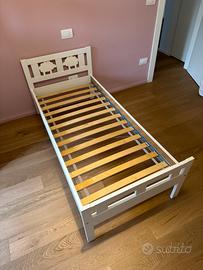 Struttura letto con base a doghe (Ikea Kritter)