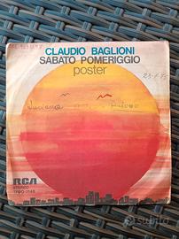 vinile 45 giri Baglioni
