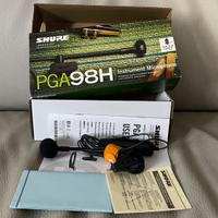 Microfono a clip Shure PGA98H xlr