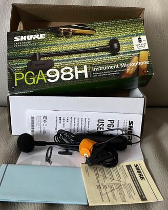 Microfono a clip Shure PGA98H xlr