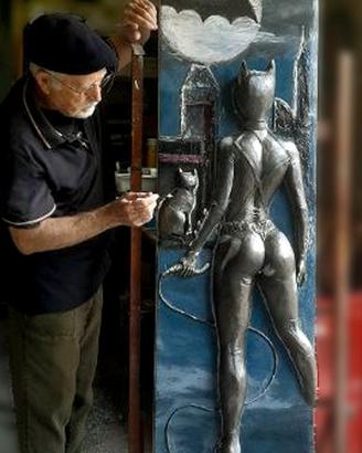 Cat Woman Gotham City 1940