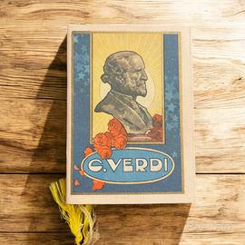 Calendarietto barbiere Giuseppe Verdi antico