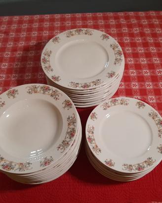 Servizio piatti vintage Redaus Porzellane 30 pezzi