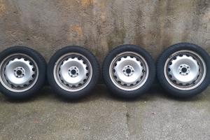 Cerchi con gomma termica 195 55 r16 